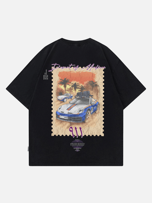 911 Dakar - Desert of Medina Oversized Shirt - Turbow