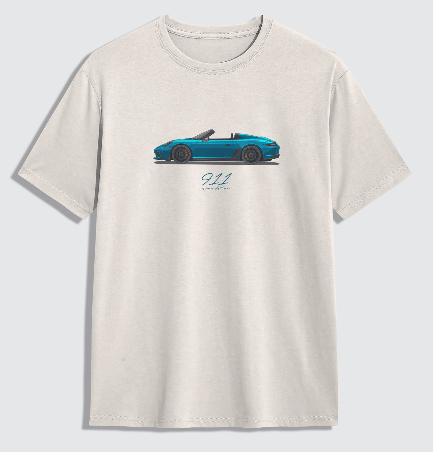 911 Speedster - Miami Blue Oversized Shirt - Turbow