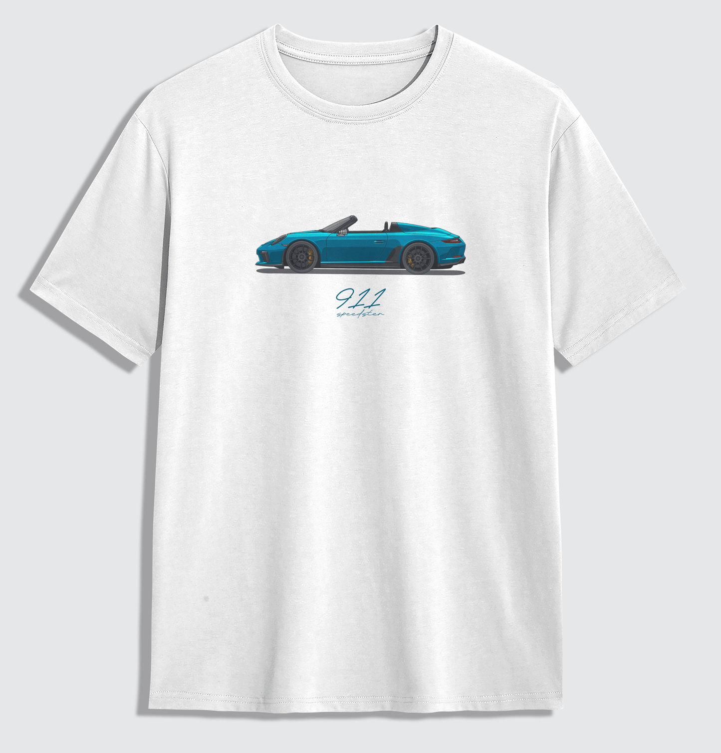 911 Speedster - Miami Blue Oversized Shirt - Turbow