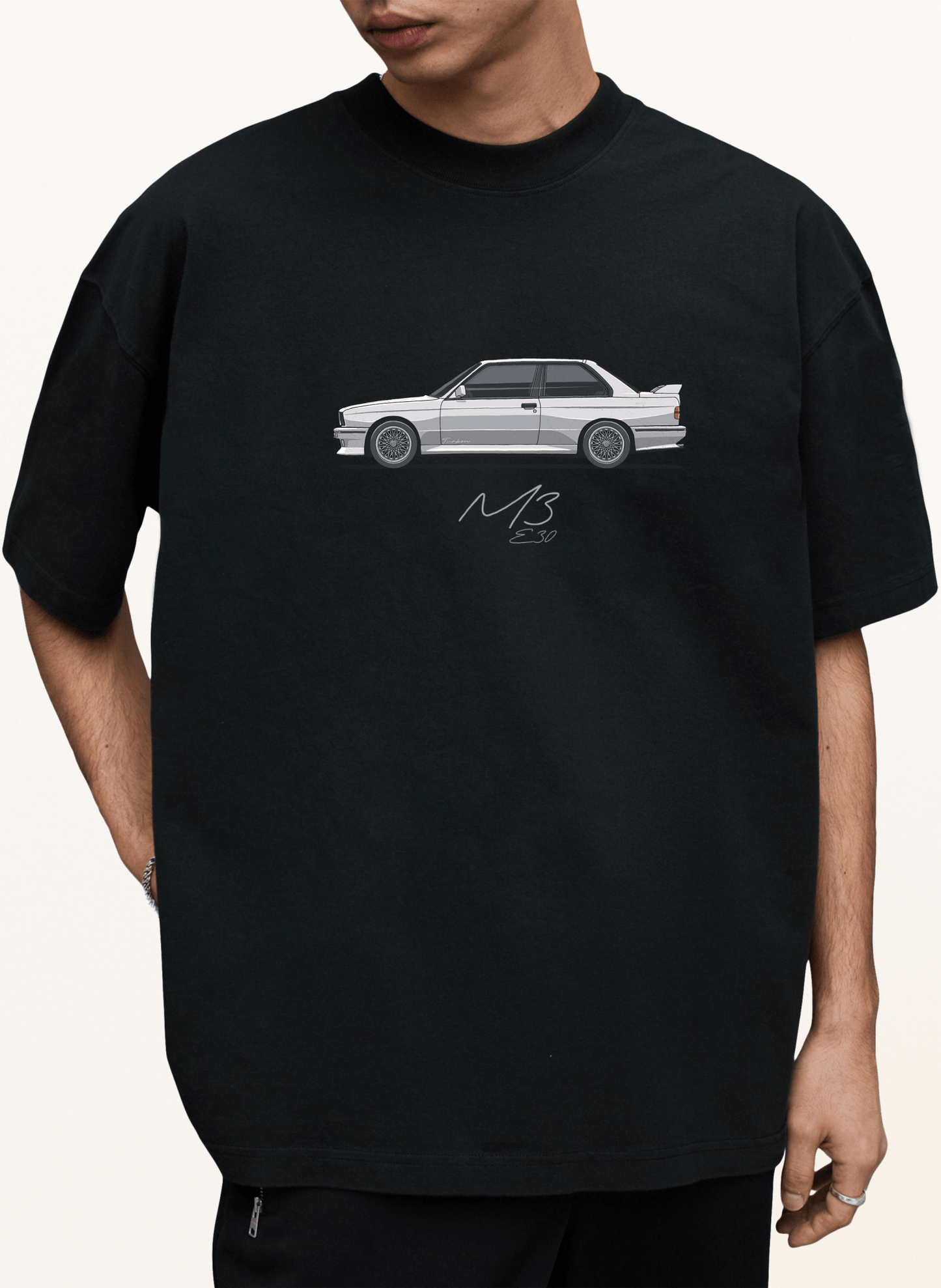 E30 M3 - Sterling Silver Oversized Shirt - Turbow