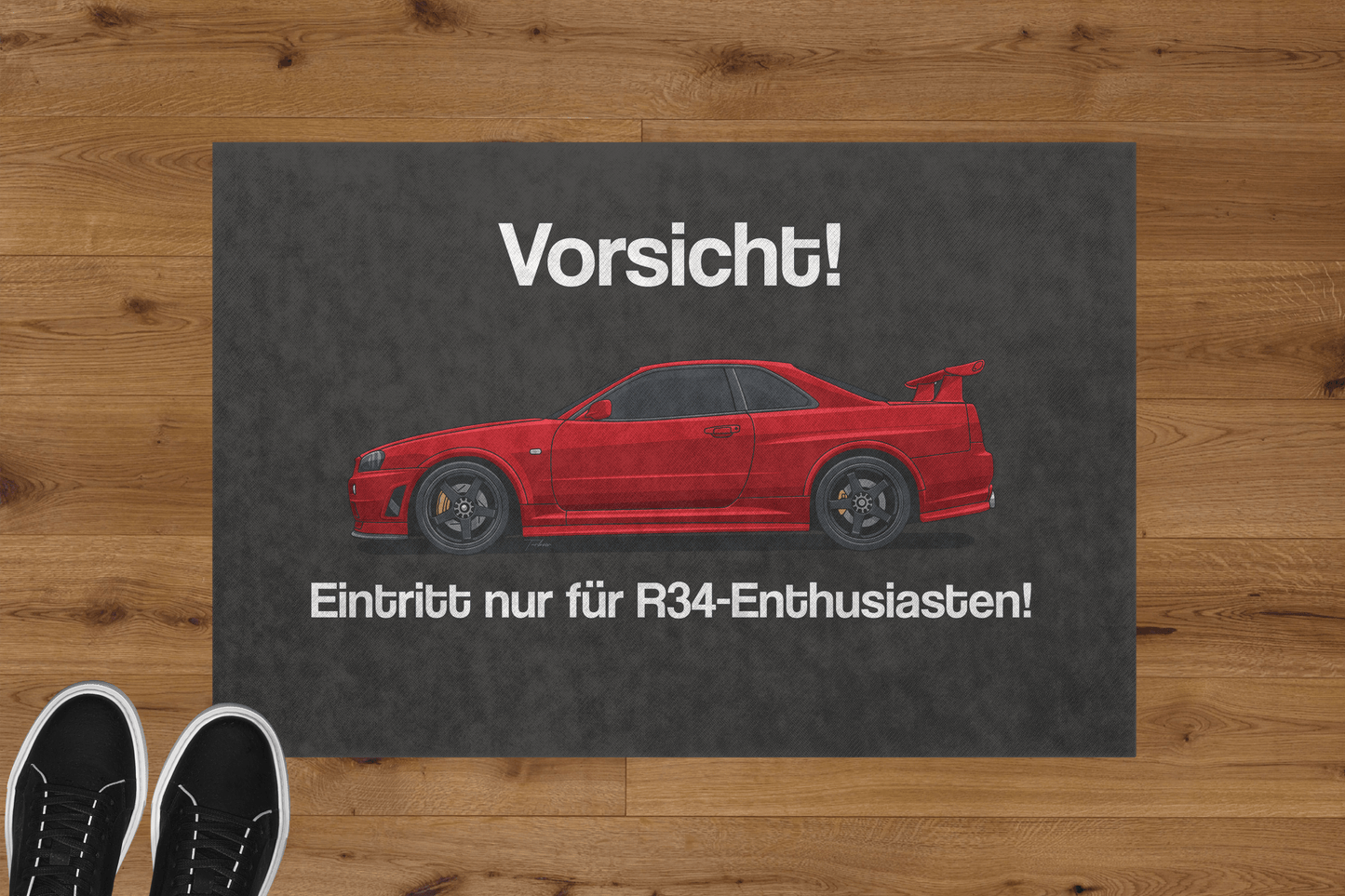 Eintritt nur für R34-Ethusiasten | Premium Fussmatte - Turbow