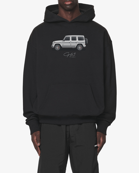 G63 - Ceramic Grey Oversized Hoodie - Turbow