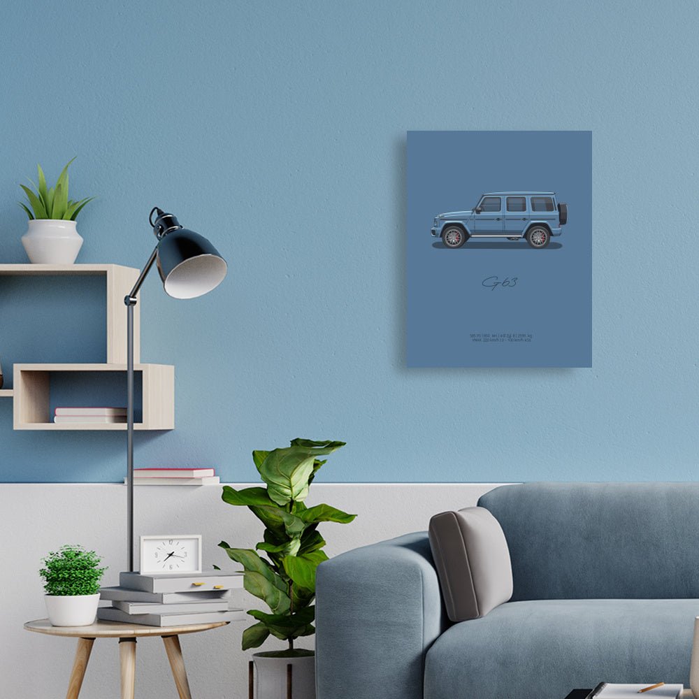 G63 - China Blue | Poster - Turbow