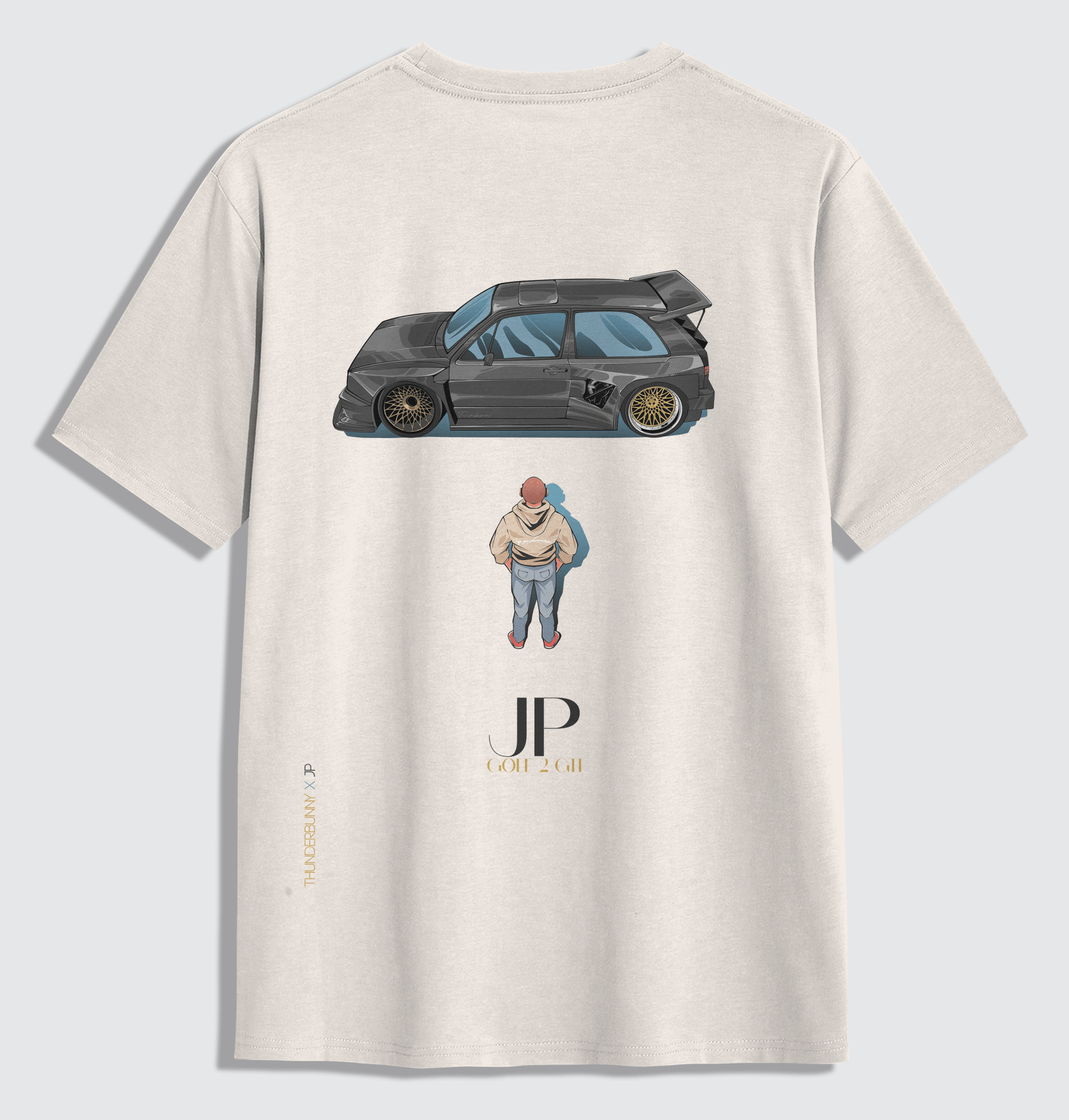 GOLF 2 GTI x JP Back - Oversized Shirt - Turbow