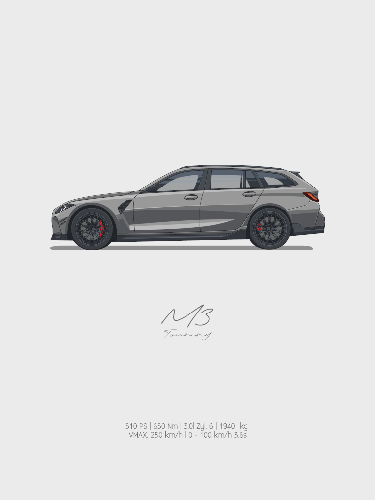 M3 G81 - Nardo Gray | Classic posters