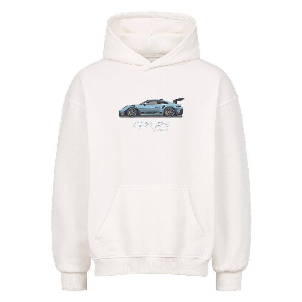 GT3 RS - Ceramic Blue Oversized Hoodie - Turbow