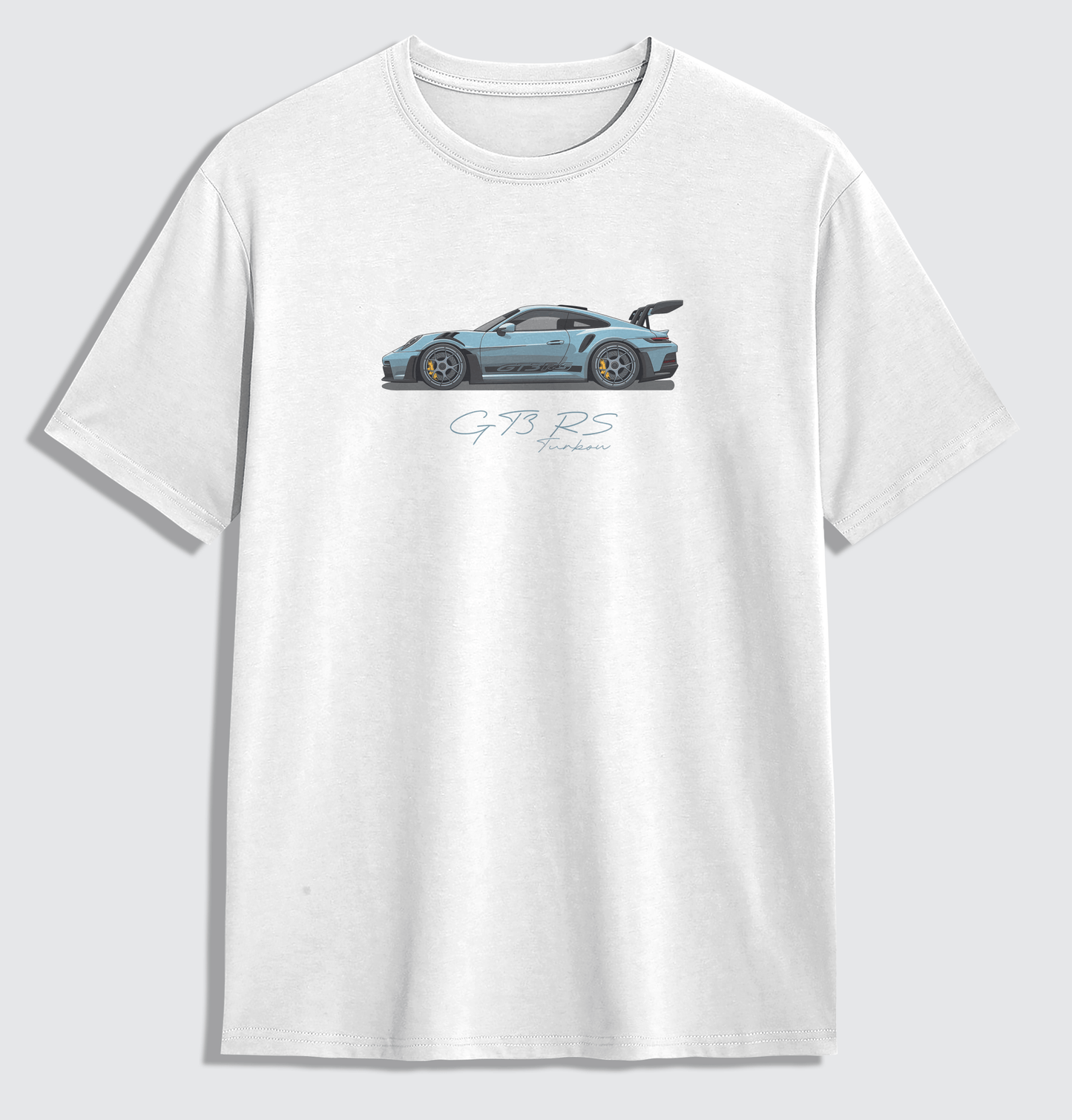 GT3 RS - Ceramic Blue Oversized Shirt - Turbow