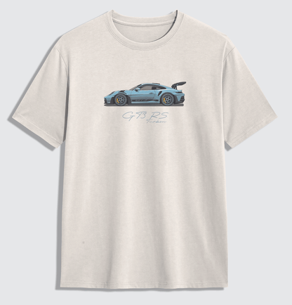 GT3 RS - Ceramic Blue Oversized Shirt - Turbow