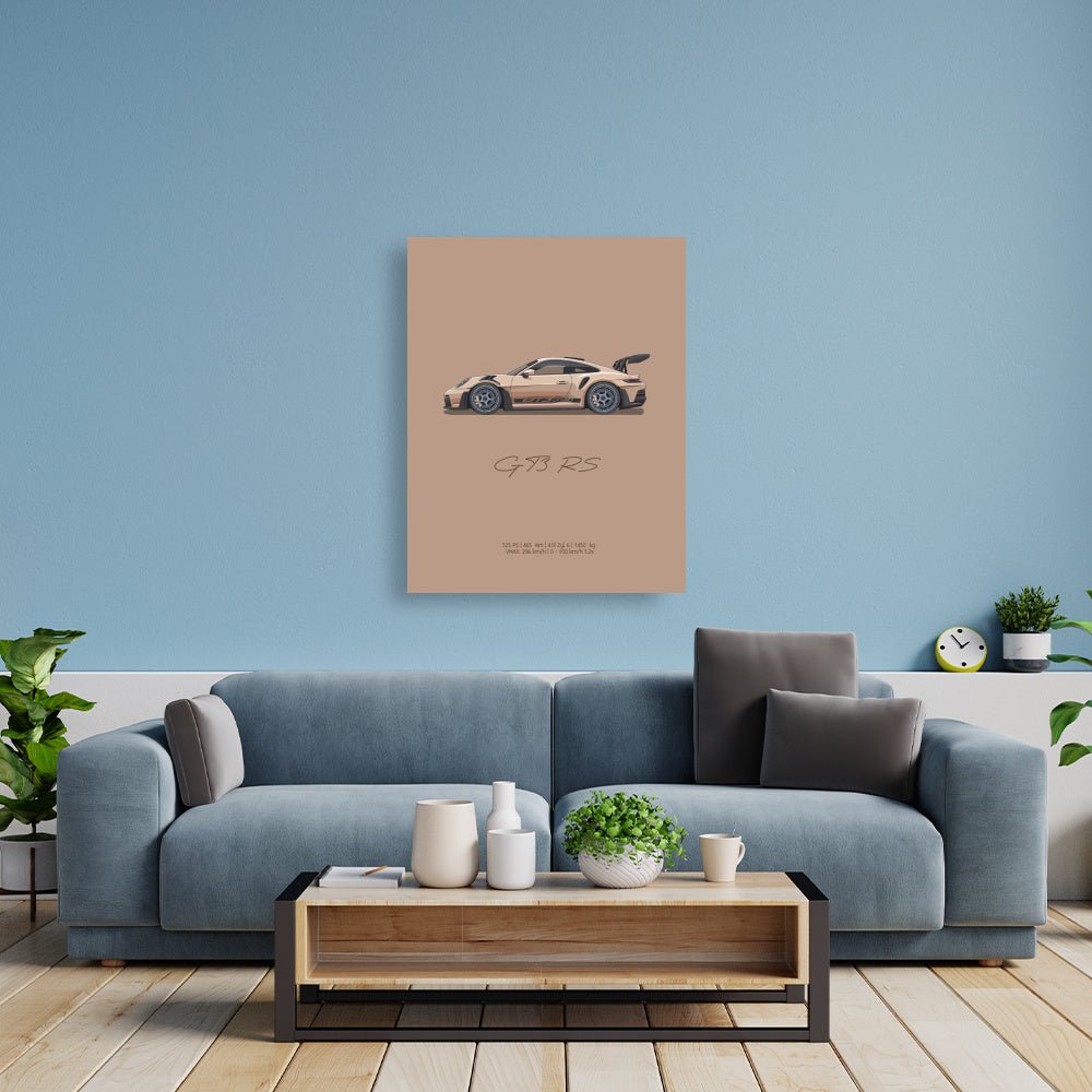 GT3 RS - Santin Sand | Poster - Turbow