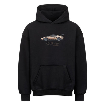 GT3 RS - Satin Sand Oversized Hoodie - Turbow