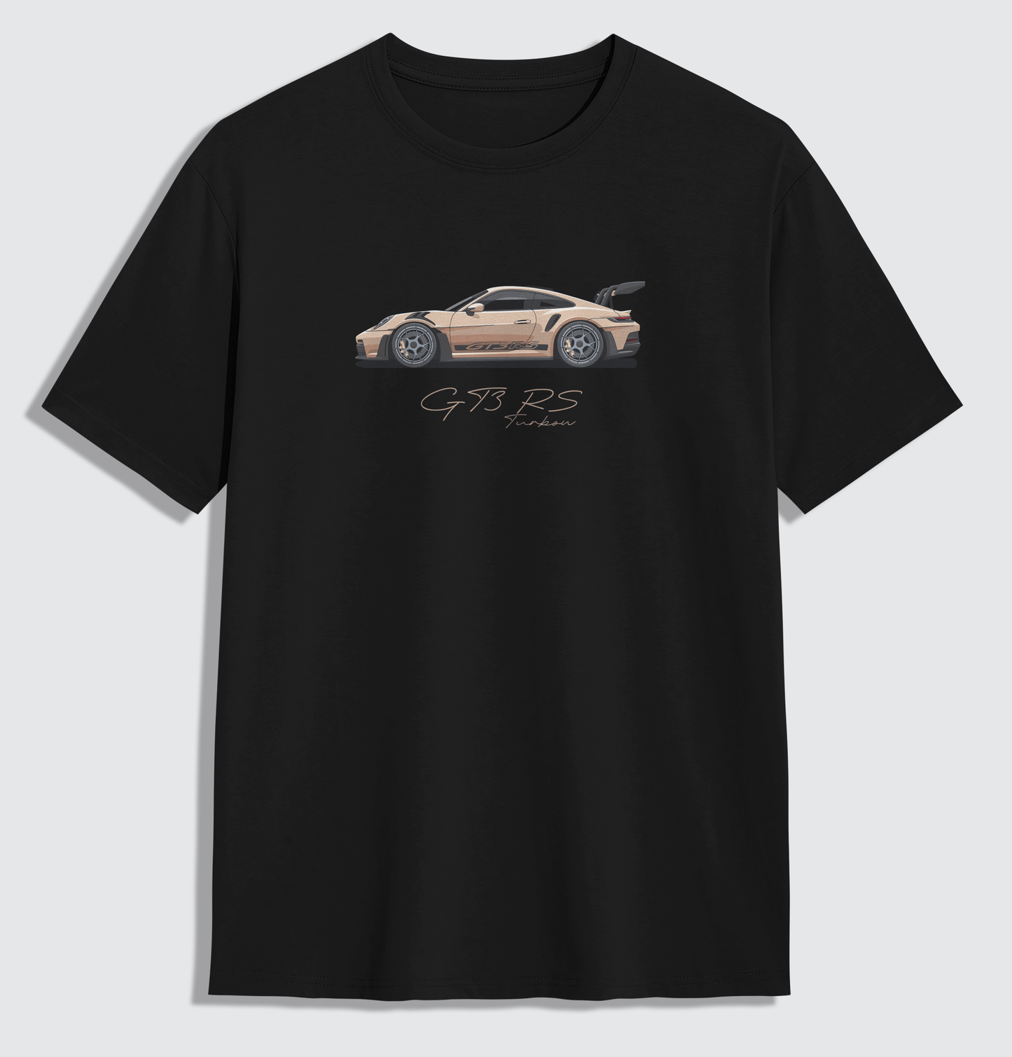 GT3 RS - Satin Sand Oversized Shirt - Turbow