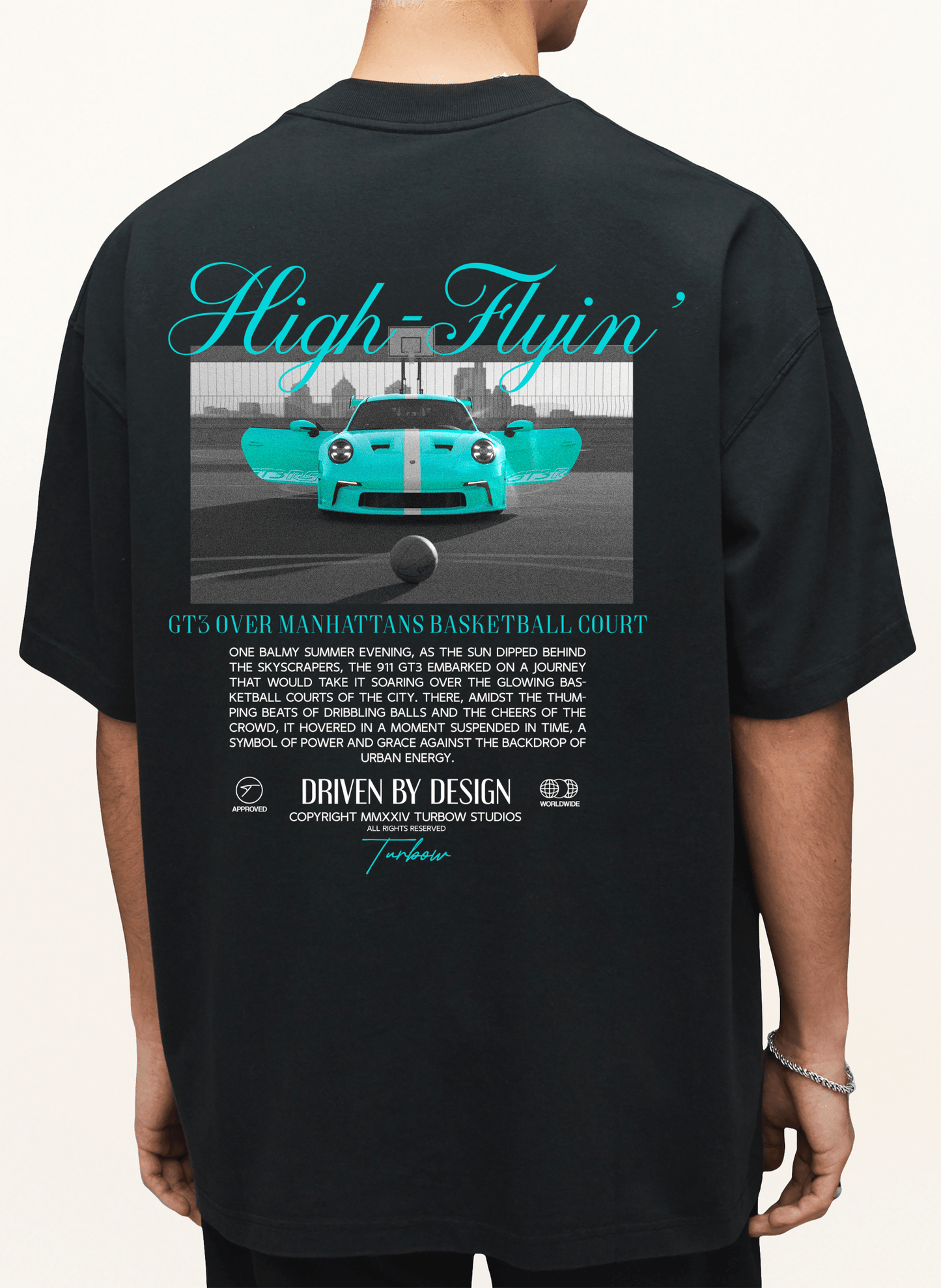 High-Fliyin GT3RS - Oversized Shirt - Turbow