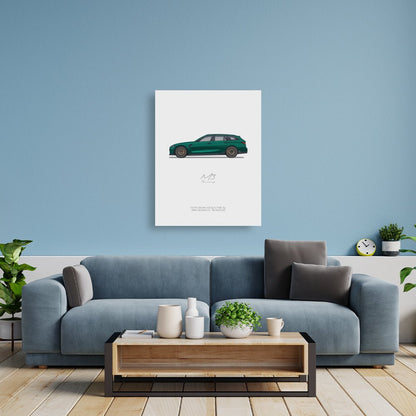 M3 G81 - Isle of Man Green | Poster Classic - Turbow