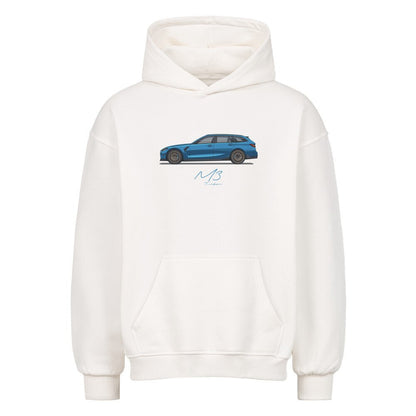 M3 G81 - Le-Mans Blue Oversized Hoodie - Turbow