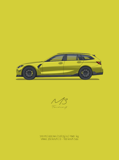 M3 G81 - Sao Paolo Yellow | poster