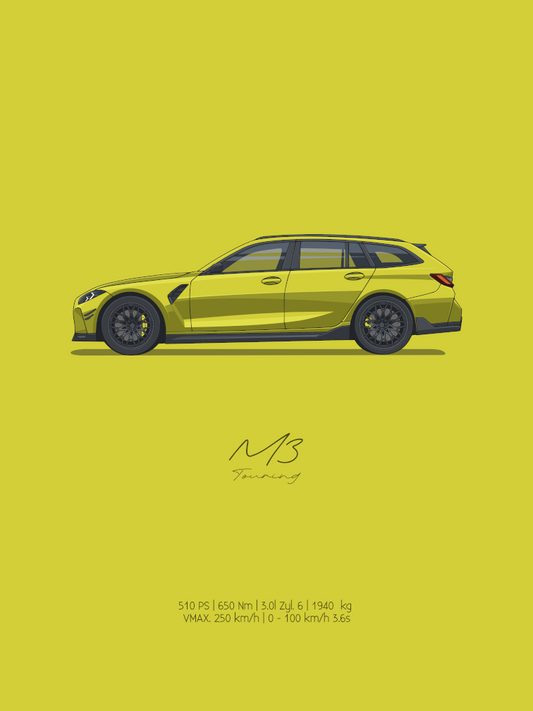 M3 G81 - Sao Paolo Yellow | Poster